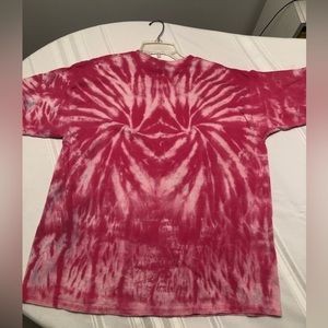 NWOT Pink T-Shirt Custom Made Tie-Dye by Dream